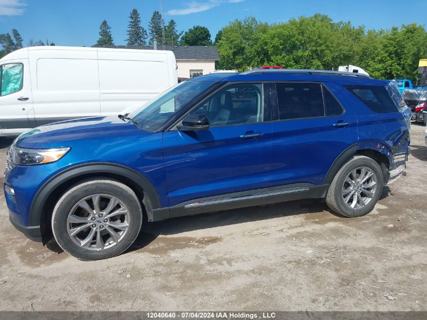2022 Ford Explorer Limited VIN: 1FMSK8FH7NGB73796 Lot: 12040640
