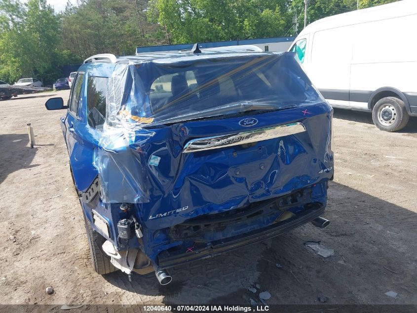 2022 Ford Explorer Limited VIN: 1FMSK8FH7NGB73796 Lot: 12040640