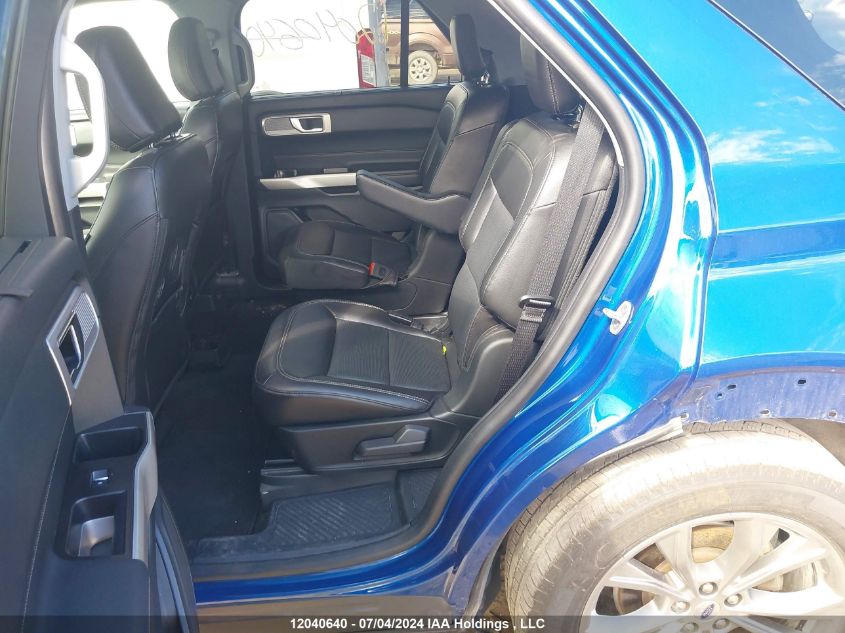 2022 Ford Explorer Limited VIN: 1FMSK8FH7NGB73796 Lot: 12040640