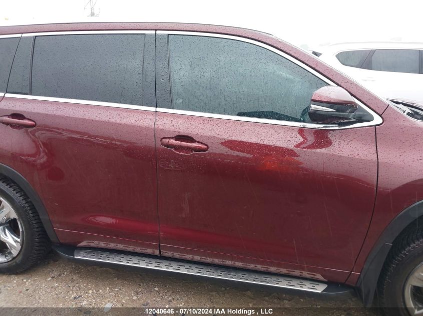 2019 Toyota Highlander VIN: 5TDDZRFH3KS944013 Lot: 12040646