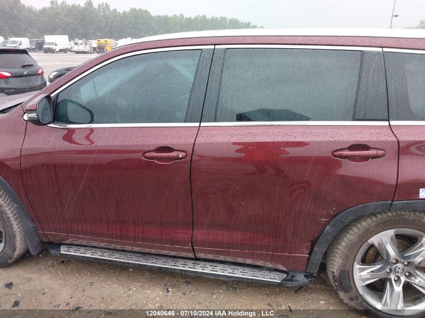 2019 Toyota Highlander VIN: 5TDDZRFH3KS944013 Lot: 12040646