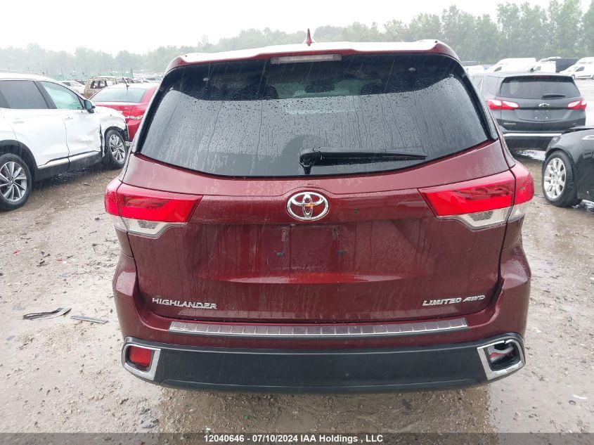 2019 Toyota Highlander VIN: 5TDDZRFH3KS944013 Lot: 12040646