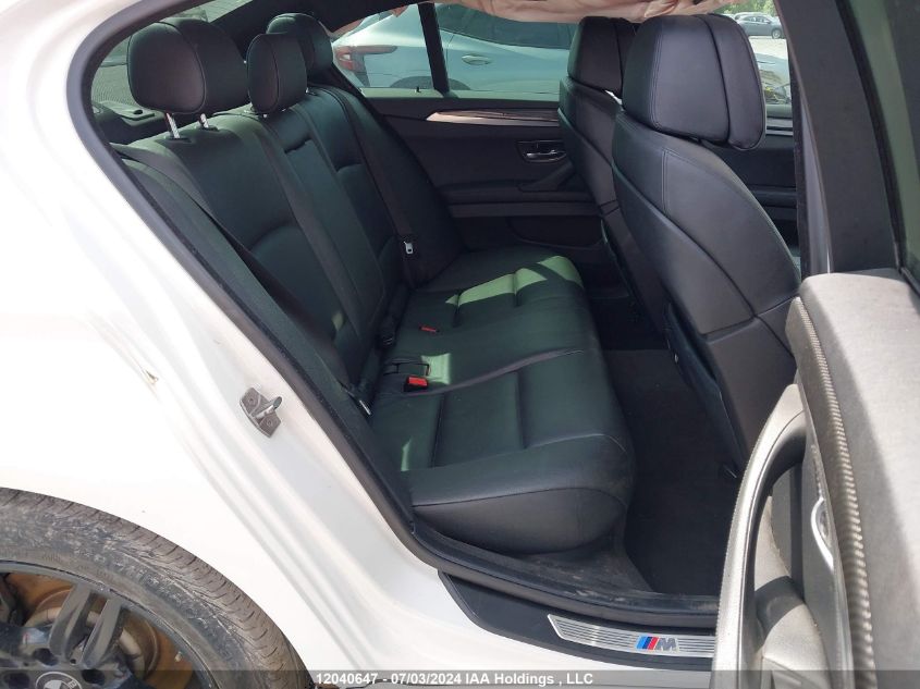 2013 BMW 5 Series 535I VIN: WBAFU7C55DDU68865 Lot: 12040647