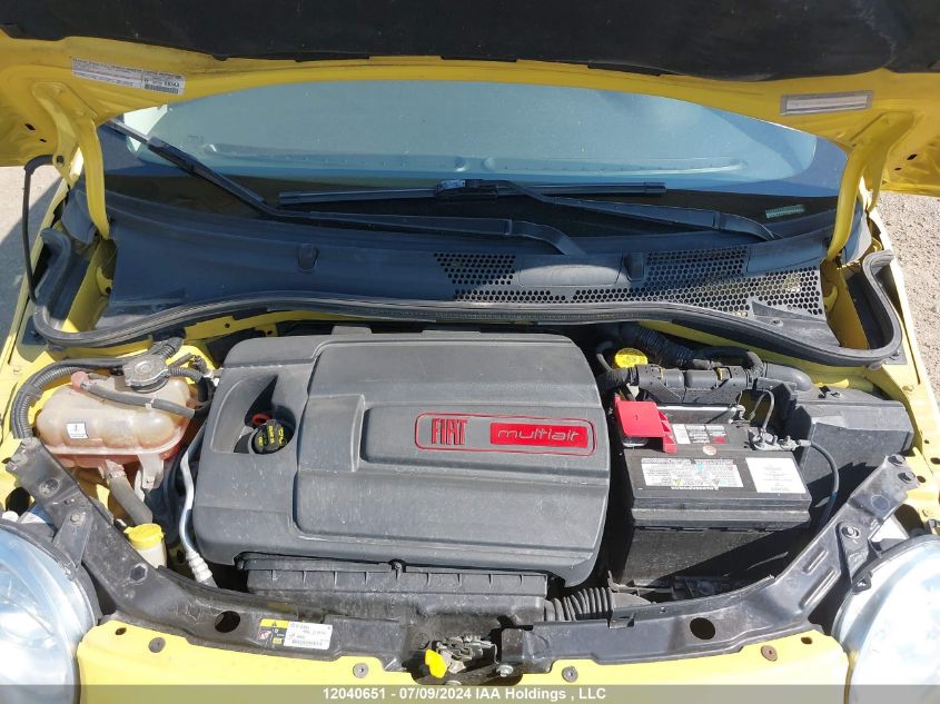 2013 Fiat 500 Lounge VIN: 3C3CFFCR5DT569125 Lot: 12040651