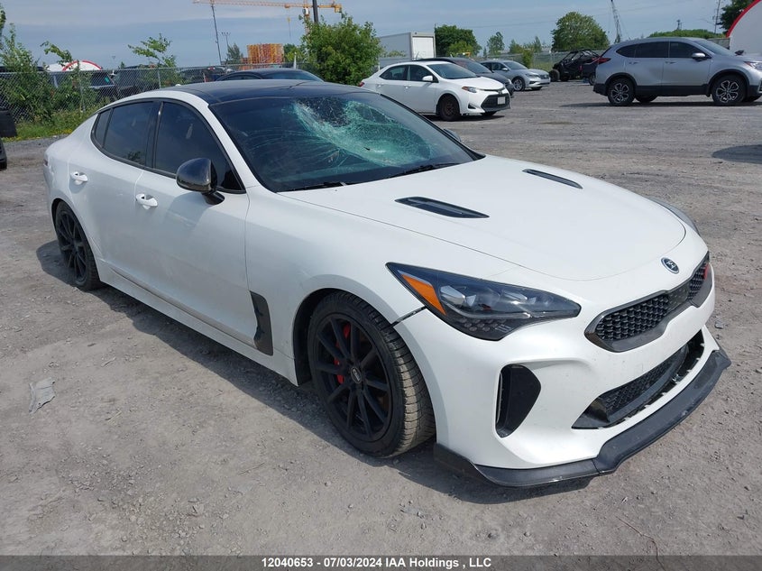2018 Kia Stinger Gt2 VIN: KNAE55LC0J6033747 Lot: 12040653