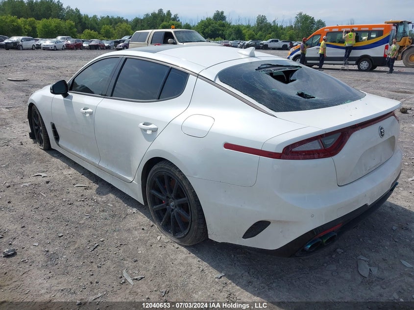 2018 Kia Stinger Gt2 VIN: KNAE55LC0J6033747 Lot: 12040653