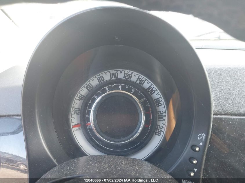 2013 Fiat 500 Lounge VIN: 3C3CFFER9DT569156 Lot: 12040666