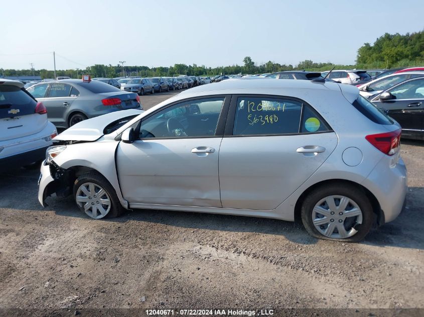 2023 Kia Rio 5-Door VIN: 3KPA25AD3PE563980 Lot: 12040671