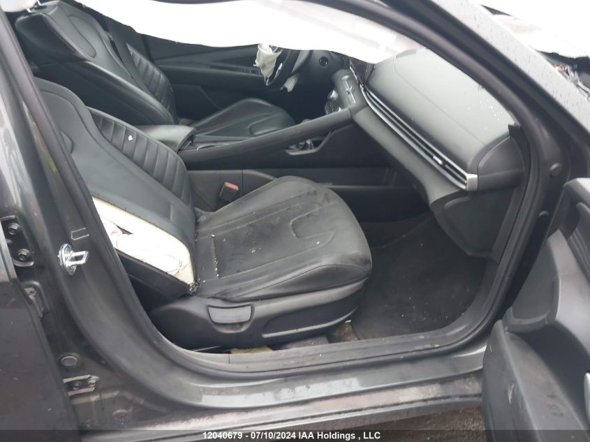 2022 Hyundai Elantra Sel VIN: KMHLN4AG5NU336854 Lot: 12040679