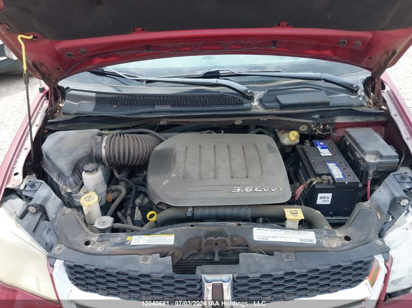 2011 Dodge Grand Caravan VIN: 2D4RN4DG3BR672587 Lot: 12040681