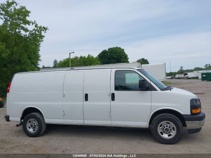 2021 GMC Savana Cargo Van VIN: 1GTW7BFP4M1176703 Lot: 12040688