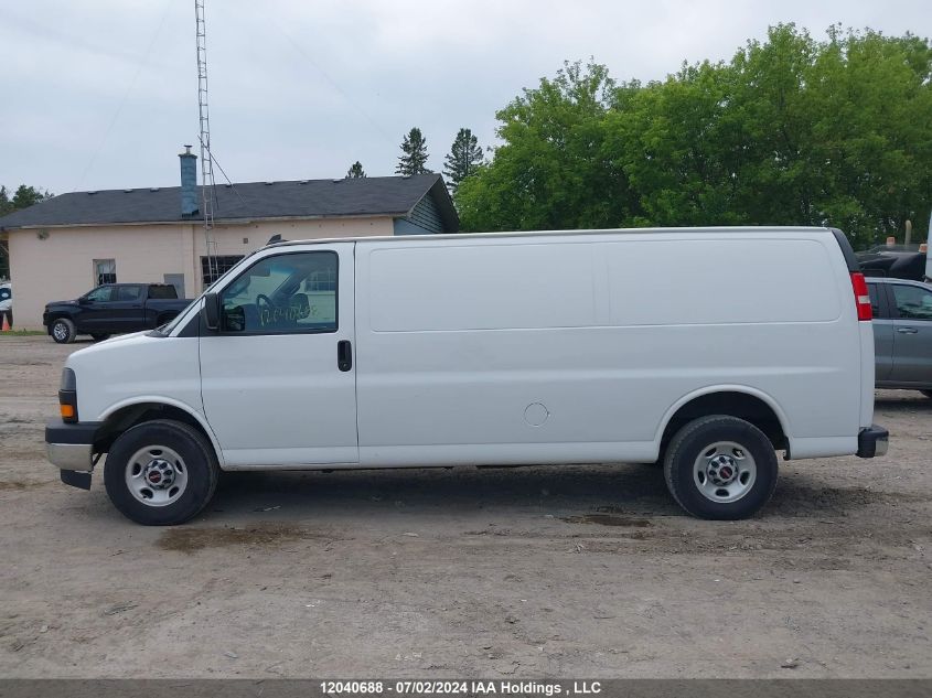 2021 GMC Savana Cargo Van VIN: 1GTW7BFP4M1176703 Lot: 12040688