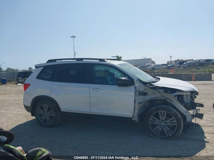 2020 Honda Passport VIN: 5FNYF8H51LB501324 Lot: 12040693