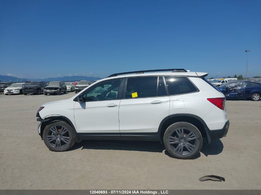 2020 Honda Passport VIN: 5FNYF8H51LB501324 Lot: 12040693