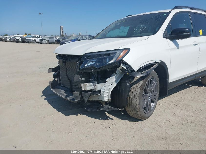 2020 Honda Passport VIN: 5FNYF8H51LB501324 Lot: 12040693