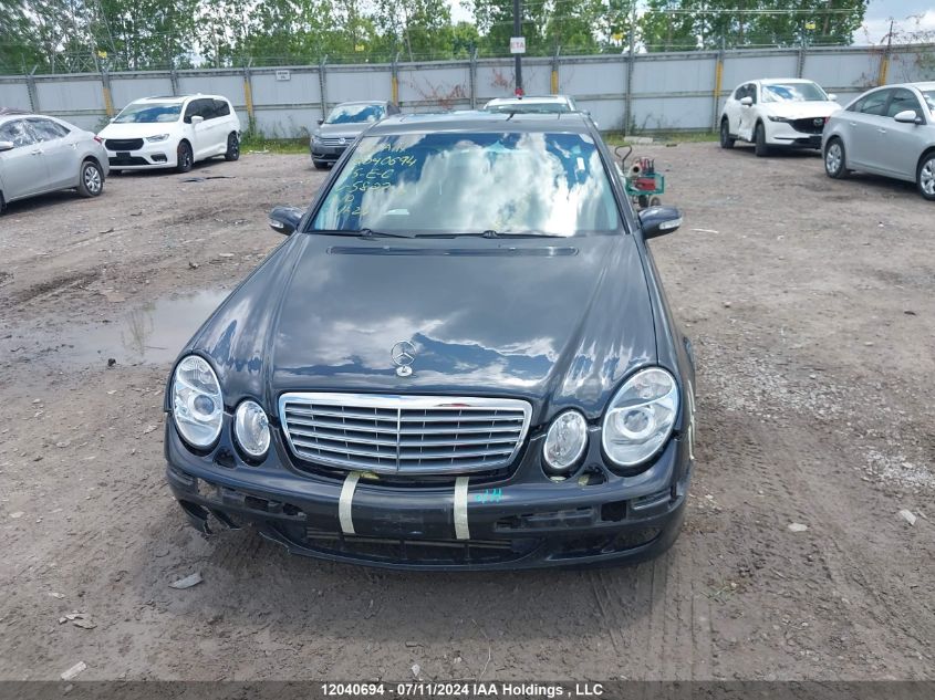 2005 Mercedes-Benz E-Class VIN: WDBUF26J15A582749 Lot: 12040694