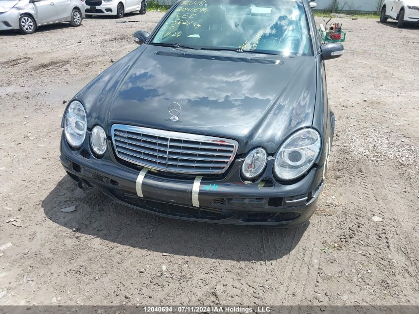 2005 Mercedes-Benz E-Class VIN: WDBUF26J15A582749 Lot: 12040694