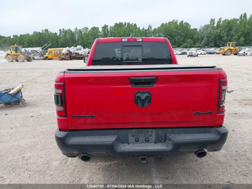 2021 Ram 1500 Big Horn/Lone Star VIN: 1C6SRFFT2MN662620 Lot: 12040700