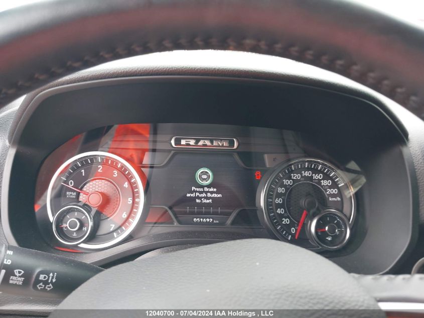 2021 Ram 1500 Big Horn/Lone Star VIN: 1C6SRFFT2MN662620 Lot: 12040700