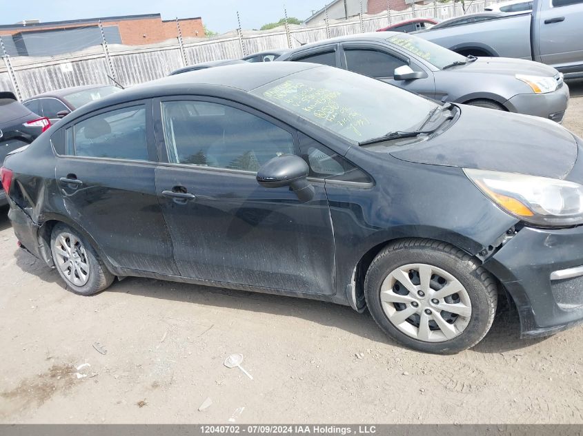 2016 Kia Rio Lx VIN: KNADM4A34G6534354 Lot: 12040702