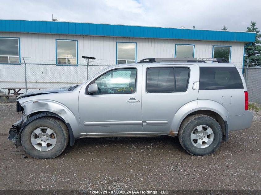 2005 Nissan Pathfinder Le/Se/Xe VIN: 5N1AR18W45C734800 Lot: 12040721