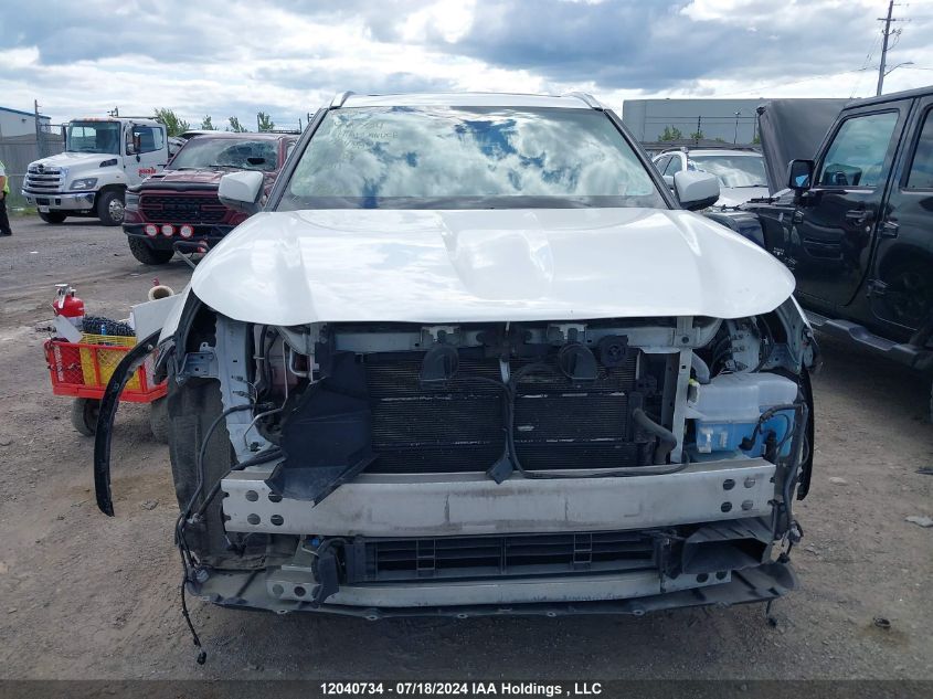 2021 Toyota Highlander Hybrid Hybrid VIN: 5TDEBRCH3MS024883 Lot: 12040734