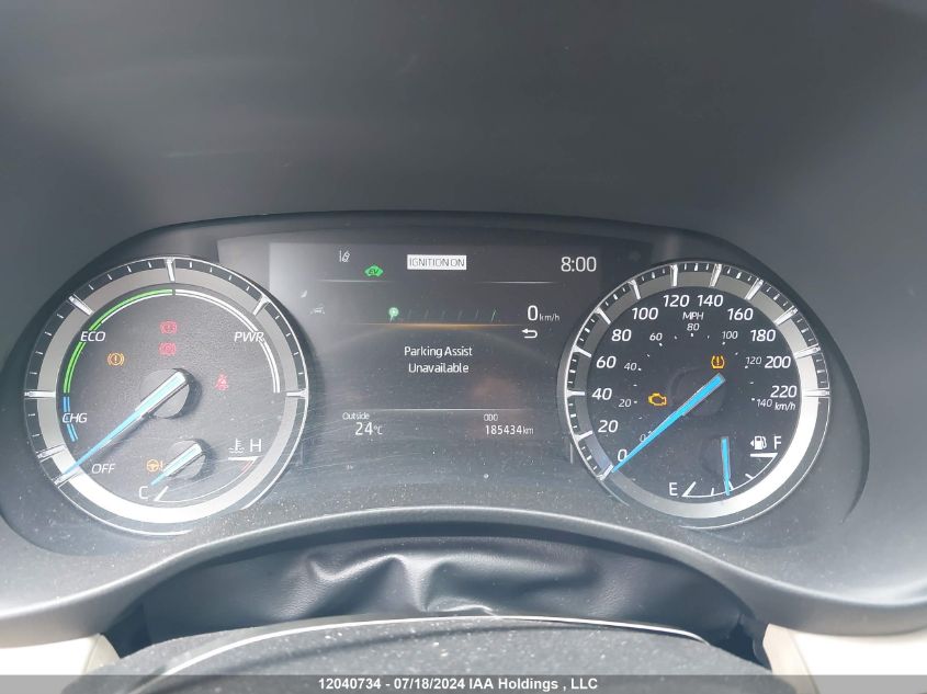 2021 Toyota Highlander Hybrid Hybrid VIN: 5TDEBRCH3MS024883 Lot: 12040734