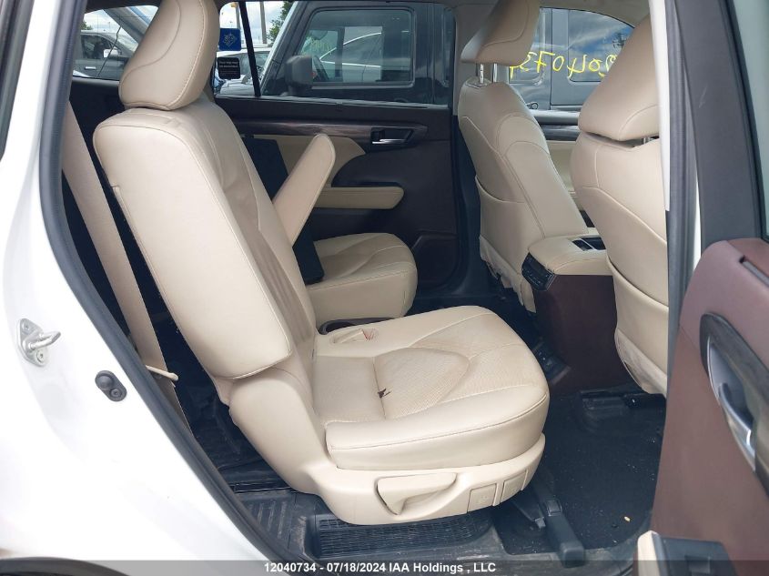 2021 Toyota Highlander Hybrid Hybrid VIN: 5TDEBRCH3MS024883 Lot: 12040734