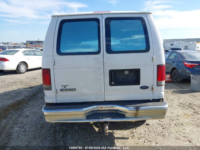 2006 Ford Econoline E250 Van VIN: 1FTNE24W96DA71233 Lot: 12040755