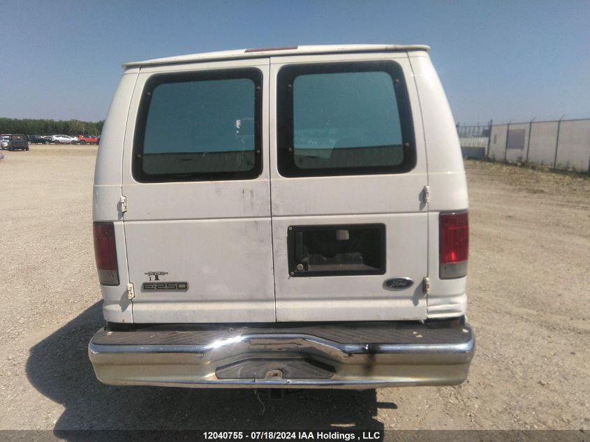 2006 Ford Econoline E250 Van VIN: 1FTNE24W96DA71233 Lot: 12040755
