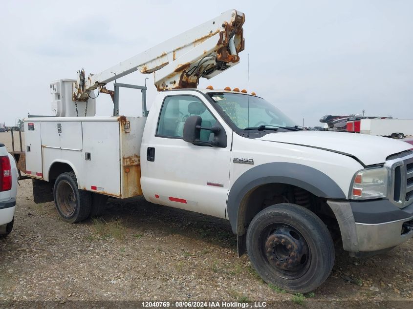 2007 Ford F450 Super Duty VIN: 1FDXF46P87EA73926 Lot: 12040769