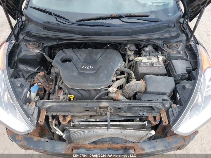 2014 Hyundai Veloster VIN: KMHTC6AD5EU194416 Lot: 12040784