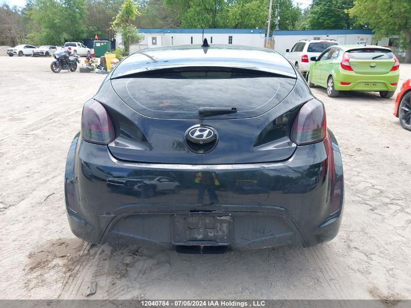2014 Hyundai Veloster VIN: KMHTC6AD5EU194416 Lot: 12040784