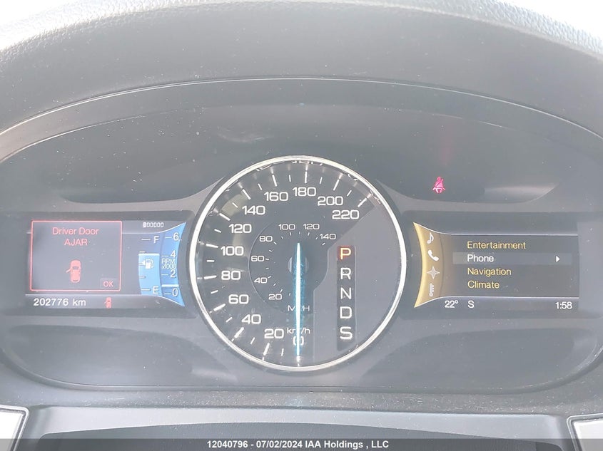 2013 Ford Edge Sport VIN: 2FMDK4AK0DBB48166 Lot: 12040796