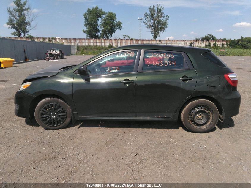 2011 Toyota Matrix VIN: 2T1KU4EE2BC663054 Lot: 12040803