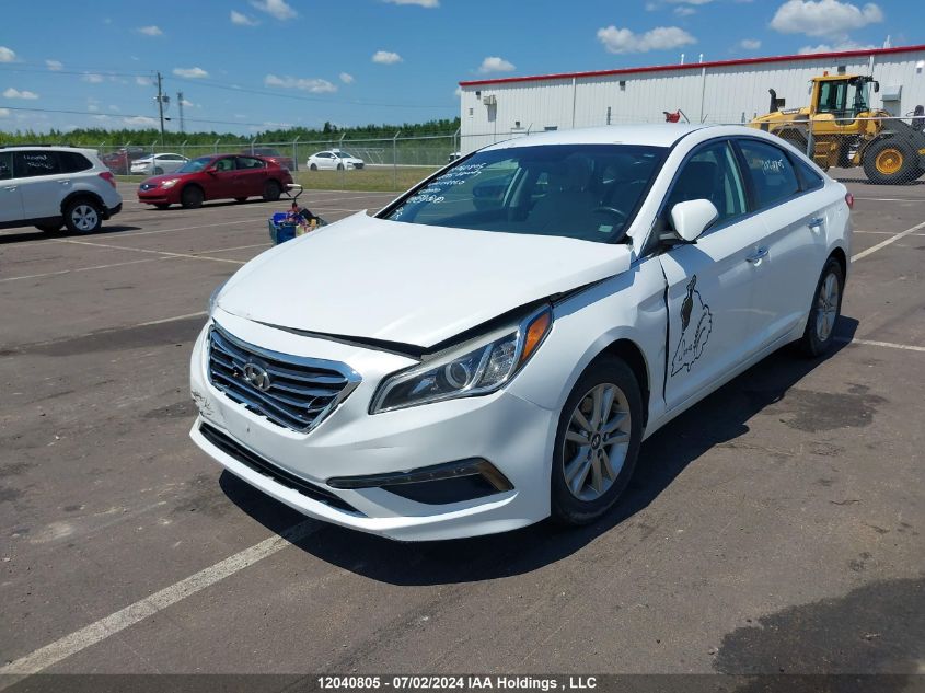 2015 Hyundai Sonata Gls VIN: 5NPE24AF8FH152260 Lot: 12040805