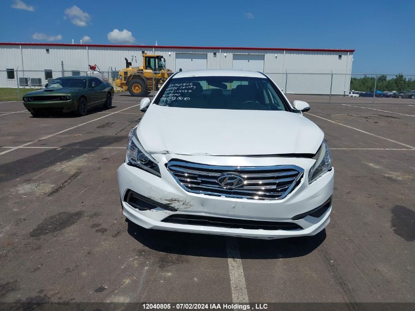 2015 Hyundai Sonata Gls VIN: 5NPE24AF8FH152260 Lot: 12040805