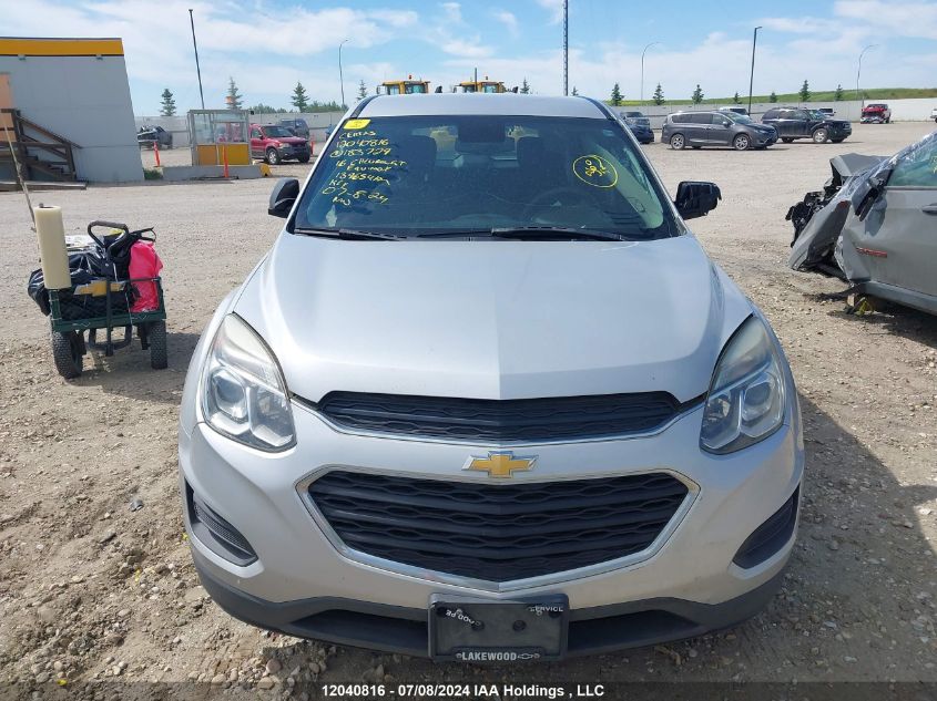 2016 Chevrolet Equinox VIN: 2GNFLEEK8G6183729 Lot: 12040816