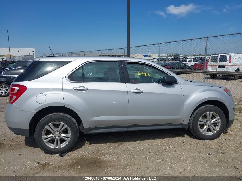 2016 Chevrolet Equinox VIN: 2GNFLEEK8G6183729 Lot: 12040816