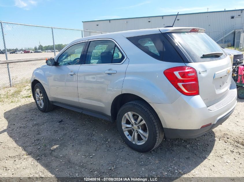 2016 Chevrolet Equinox VIN: 2GNFLEEK8G6183729 Lot: 12040816
