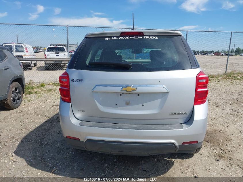 2016 Chevrolet Equinox VIN: 2GNFLEEK8G6183729 Lot: 12040816