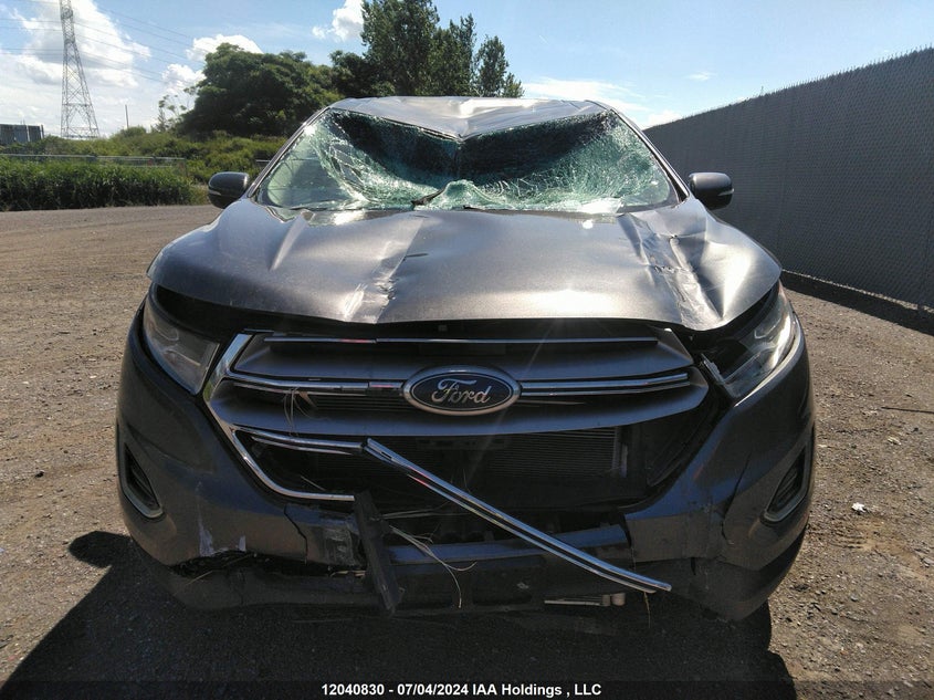 2015 Ford Edge Sel VIN: 2FMTK4J87FBB78610 Lot: 12040830