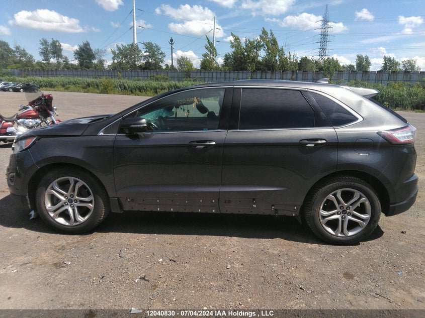 2015 Ford Edge Sel VIN: 2FMTK4J87FBB78610 Lot: 12040830