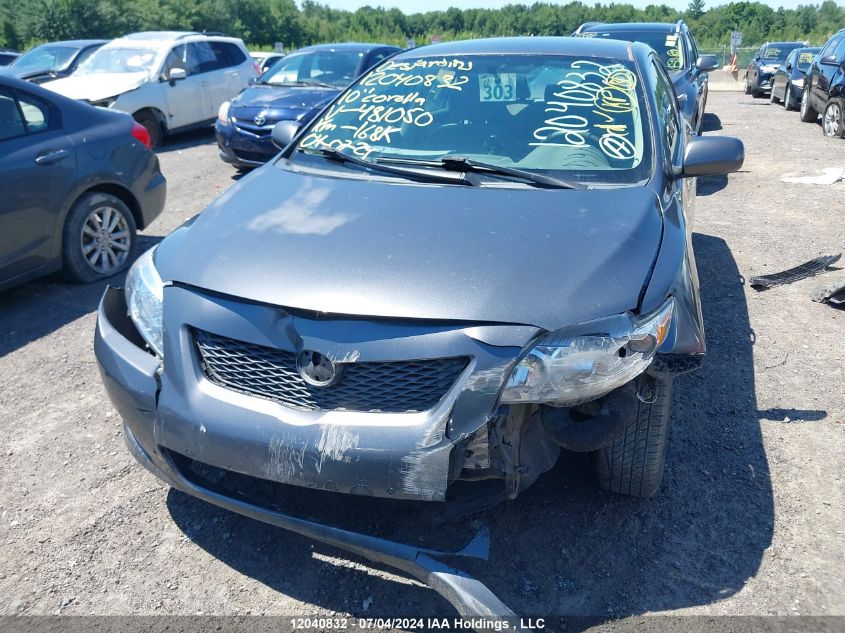 2010 Toyota Corolla S/Le/Xle VIN: 2T1BU4EE6AC481050 Lot: 12040832