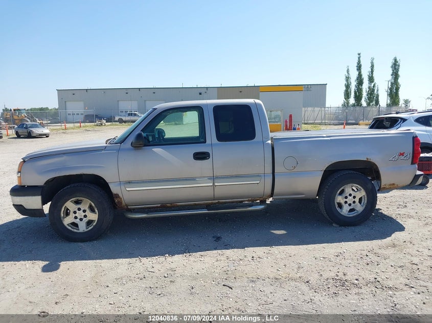 2005 Chevrolet Silverado K1500 VIN: 1GCEK19V55E309736 Lot: 12040836