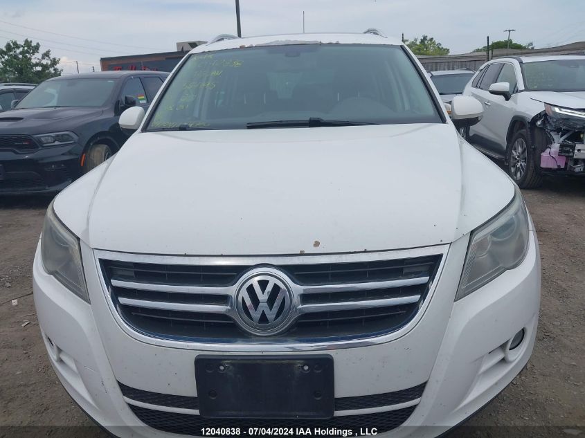 2011 Volkswagen Tiguan VIN: WVGBV7AX0BW554195 Lot: 12040838