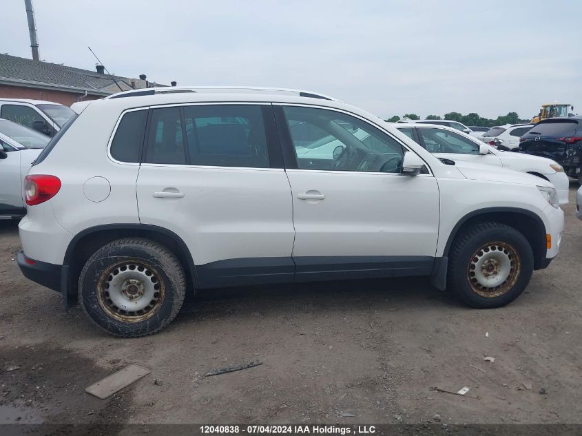 2011 Volkswagen Tiguan VIN: WVGBV7AX0BW554195 Lot: 12040838