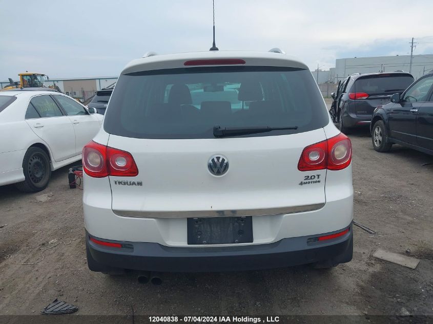 2011 Volkswagen Tiguan VIN: WVGBV7AX0BW554195 Lot: 12040838