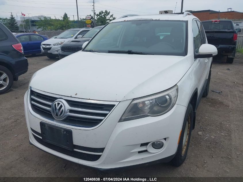 2011 Volkswagen Tiguan VIN: WVGBV7AX0BW554195 Lot: 12040838