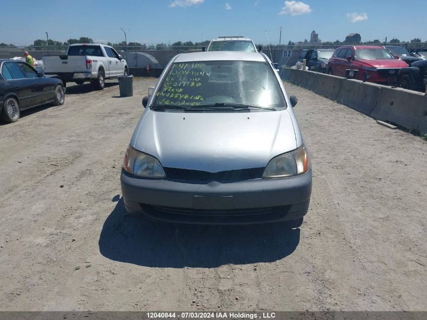 2000 Toyota Echo VIN: JTDAT1231Y5011130 Lot: 12040844